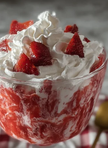 Deliciously Easy Strawberry Cheesecake Fluff Recipe