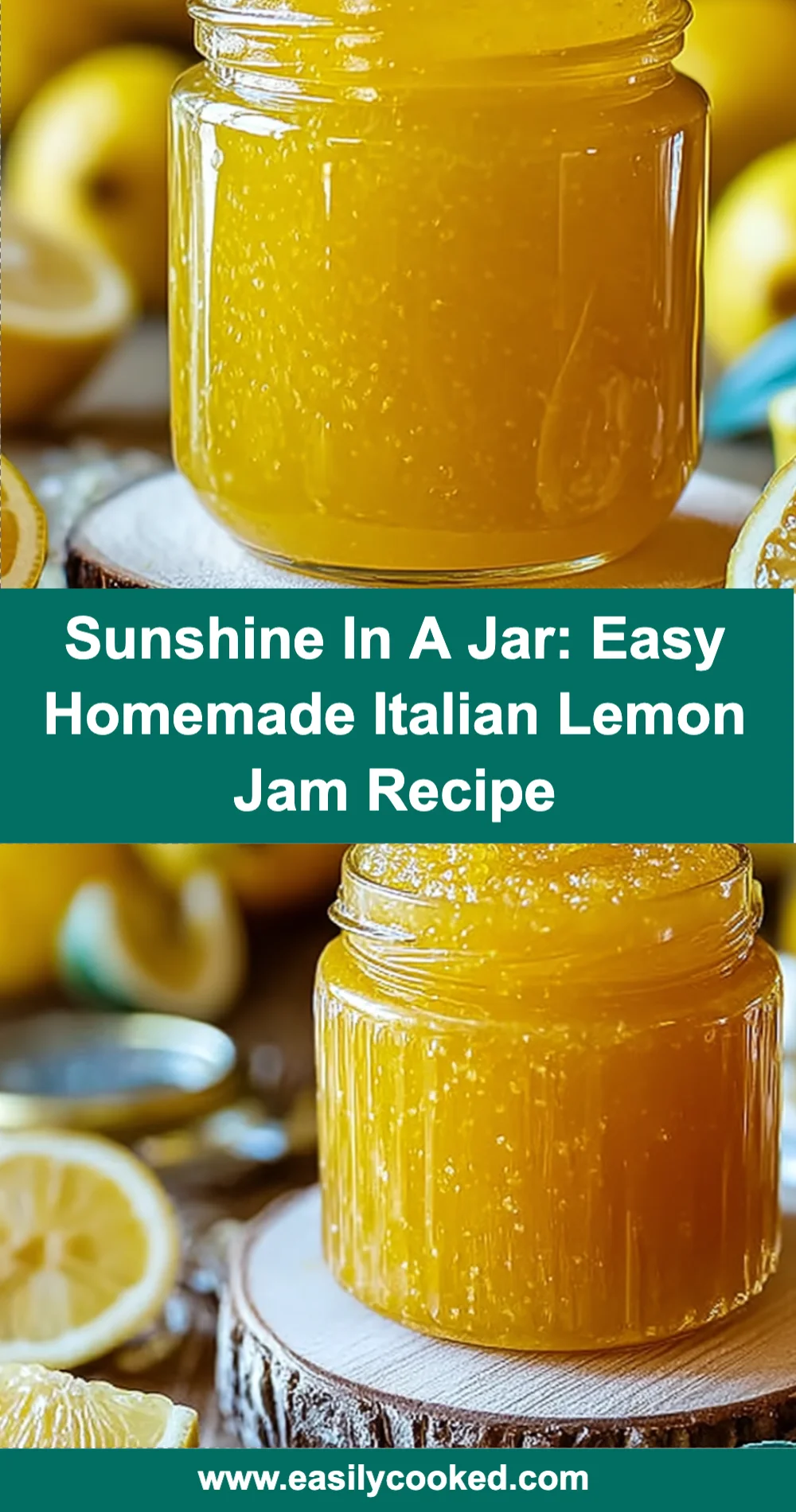 Easy Homemade Italian Lemon Jam Recipe