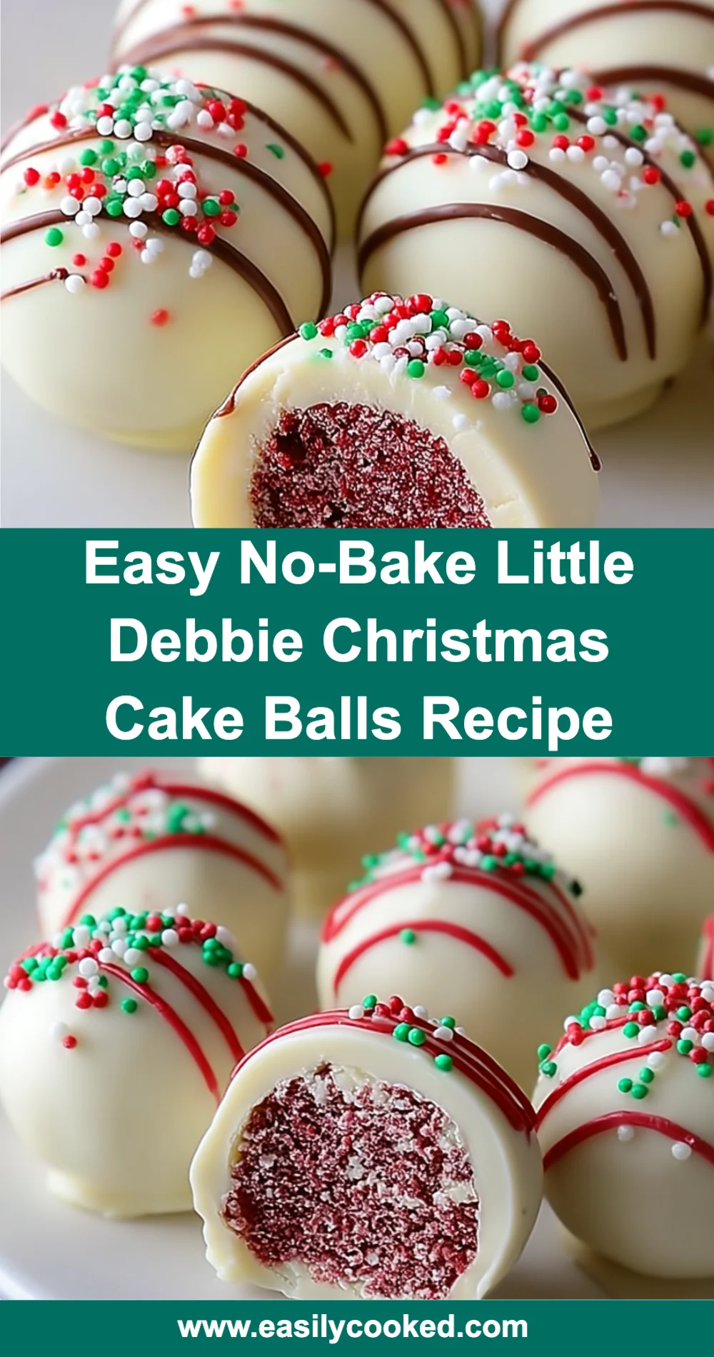 Easy No-Bake Little Debbie Christmas Cake Balls Recipe