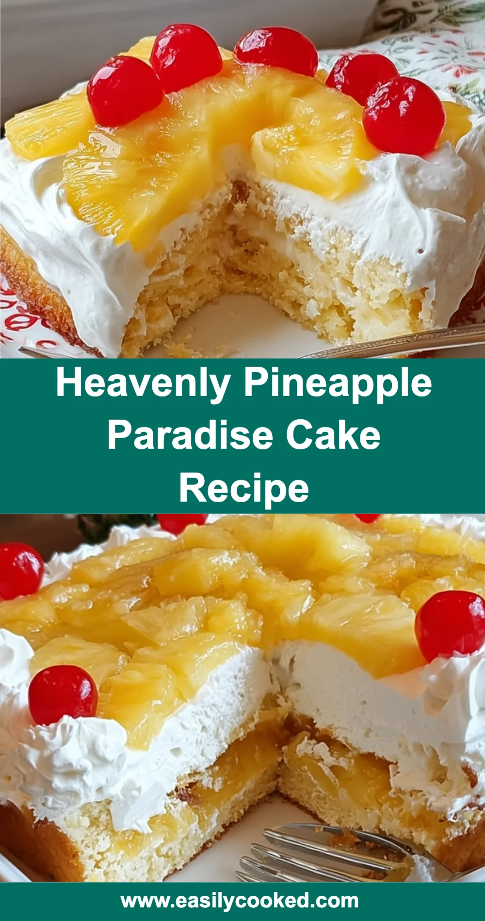 Heavenly Pineapple Paradise Cake Recipe